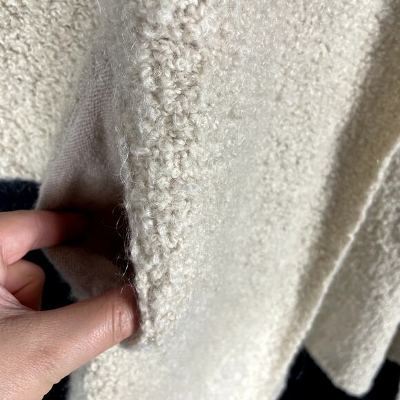 Zadig & Voltaire Celia Ma Cardigan‎ Open Front Sweater Tan Wool Mohair Sz S - Picture 6 of 8